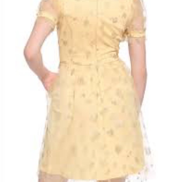 DISNEY HER UNIVERSE BEAUTY THE BEAST COLLECTION HOT TOPIC DRESS Belle Plus Sz 5 - Picture 2 of 12